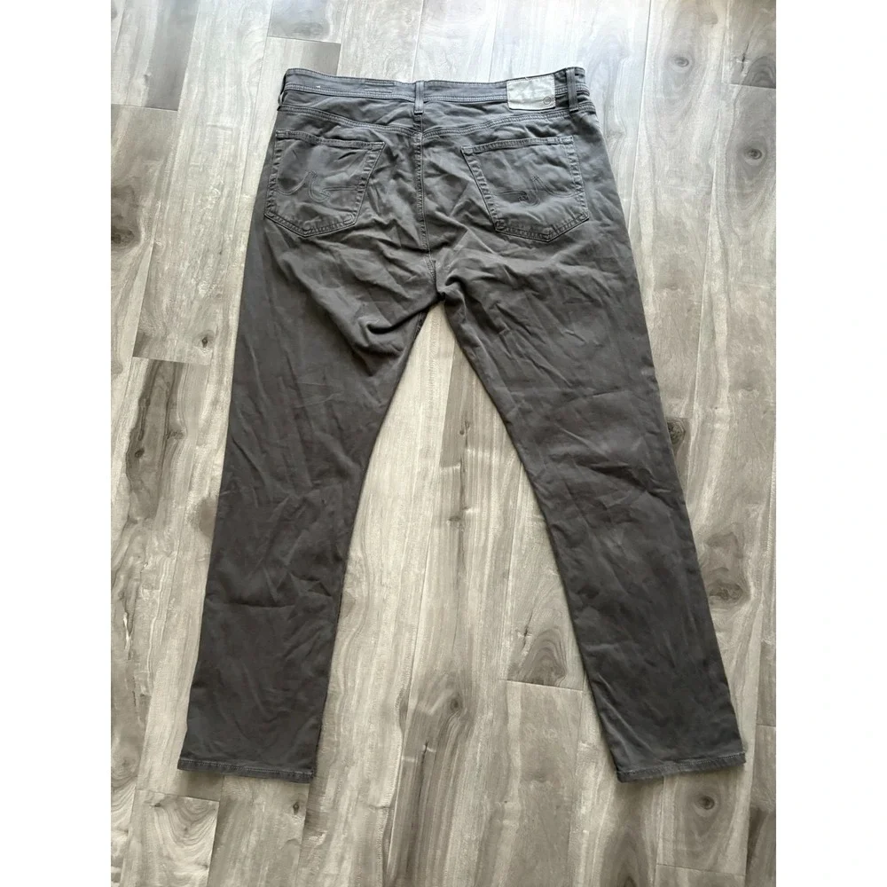 AG Jeans Adriano Goldschmied Pants Mens 38x32* Gray Everett Slim Straight Casual